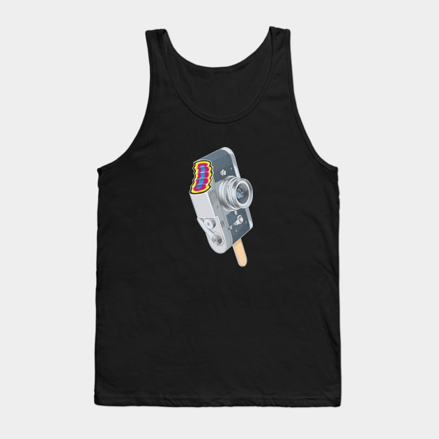 Camera Pop CMYK Tank Top by zomboy